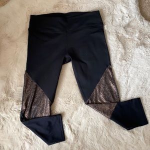 Fabletics crop mesh leggings